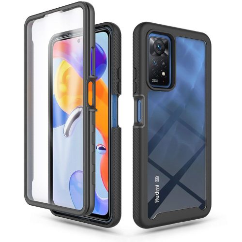 Tech-Protect Defense 360 Xiaomi Redmi Note 11 Pro/Note 11 Pro 5G hátlap, tok, fekete
