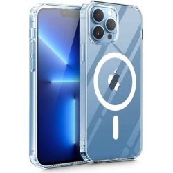   Tech-Protect Magmat MagSafe iPhone 12/12 Pro hátlap, tok, átlátszó