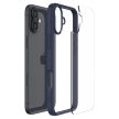 Spigen Ultra Hybrid iPhone 16 hátlap, tok, kék
