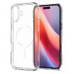 Spigen Ultra Hybrid MAG iPhone 16 MagSafe hátlap, tok, átlátszó-fehér
