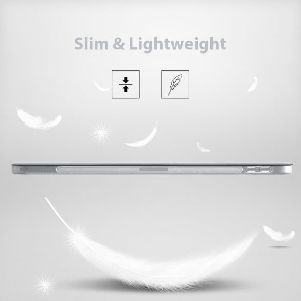 ESR Rebound Slim iPad Air 4 10.9" (2020) oldalra nyíló smart tok, világoszöld