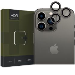   Hofi Camring iPhone 14 Pro/14 Pro Max kameravédő fémkeret, fekete