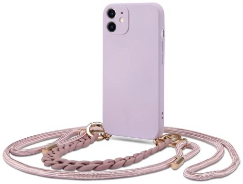 Tech-Protect Icon Chain iPhone 11 szilikon tok, lila