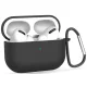 Tech-Protect Icon Hook Apple Airpods Pro 1/2 szilikon tok, fekete