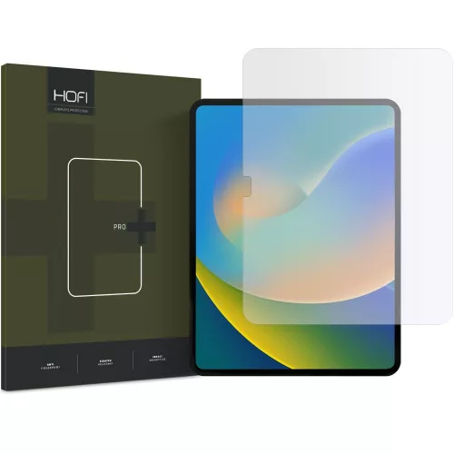 Hofi Tempered Glass Pro+ iPad 10.9", 10. gen. (2022) kijelzővédő edzett üvegfólia 9H keménységű, átlátszó