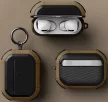 Tech-Protect Rough Apple Airpods Pro 1/2 szilikon tok, fekete