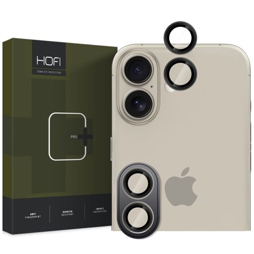 HOFI CAMRING PRO+ iPhone 16/16 PLUS FEKETE kameravédő