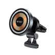 Tech-Protect MM15W-V5 Magnetic Magsafe Vent Car Mount Wireless Charger, Magsafe kompatibilis vezeték nélküli töltő és tartó, szellőzőrácsra, mágneses, 15W, fekete