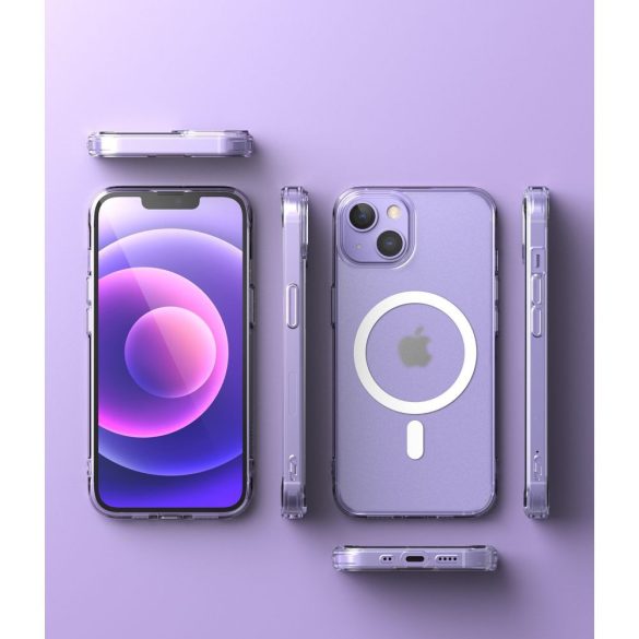 Ringke Fusion Magnetic Magsafe Iphone 13 Mini hátlap, tok matt, átlátszó