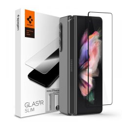   Spigen Glass Fc & Hinge Film Samsung Galaxy Z Fold 3 kijelzővédő üvegfólia, átlátszó