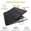 Tech-Protect Smartcase iPad 9.7" (2017/2018) oldalra nyíló okos tok, fekete