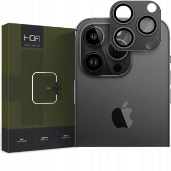   Hofi Fullcam Pro+ Iphone 15 Pro/15 Pro Max Kameravédő üvegfólia, fekete