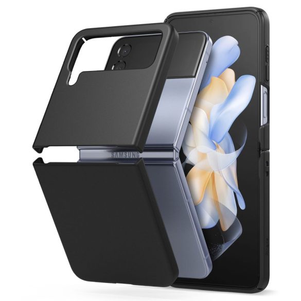 Ringke Slim Samsung Galaxy Z Flip 4 hátlap, tok, fekete