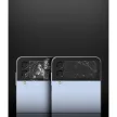 Ringke 3db ID Samsung Galaxy Z Flip 4 kijelzővédő üvegfólia, átlátszó