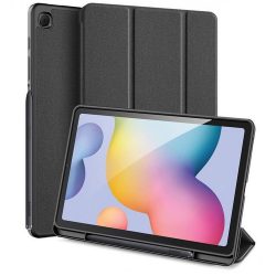   Dux Ducis Domo Series Samsung Galaxy Tab S6 Lite 10.4" P610/P615 (2020) oldalra nyíló smart tok, fekete