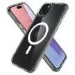 Spigen Ultra Hybrid MAG iPhone 14 Plus/15 Plus 6,7" Magsafe tok, fehér, átlátszó