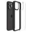 Spigen Ultra Hybrid tok iPhone 15 Pro 6.1" matt, fekete