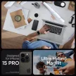 Spigen Ultra Hybrid MAG iPhone 15 Pro 6.1" Magsafe fagy, fekete ACS06720