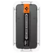 Spigen Glas.TR FC iPhone 15 Pro 6.1" iPhone 15 Pro 6.1" "EZ FIT" 2 db edzett üvegfólia, fekete keret AGL06893