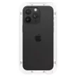 Spigen Glas.TR FC iPhone 15 Pro 6.1" iPhone 15 Pro 6.1" "EZ FIT" 2 db edzett üvegfólia, fekete keret AGL06893