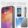 Spigen Glas.TR FC iPhone 15 6.1" iPhone 15 6.1" "EZ FIT" edzett üvegfólia, fekete keret AGL06908