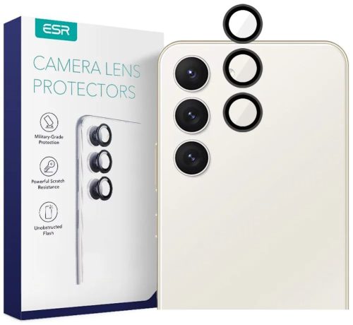 ESR Samsung Galaxy S23/S23 Plus Camera Glass Film kameravédő üvegfólia (tempered glass) fekete