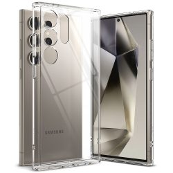   Ringke Fusion Samsung Galaxy S24 Ultra hátlap, tok, átlátszó