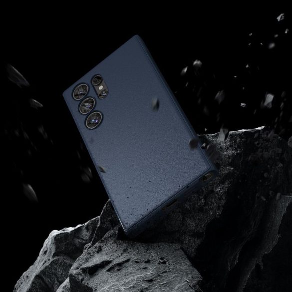 Ringke Onyx Samsung Galaxy S24 Ultra hátlap, tok, sötétkék