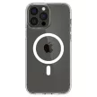 Spigen Ultra Hybrid Mag iPhone 13 Pro Magsafe tok, fehér, átlátszó