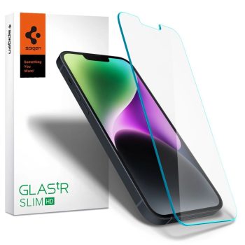   Spigen Glas.TR Slim iPhone 13 Pro Max/14 Plus/15 Plus edzett üveg átlátszó