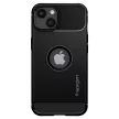 SPIGEN Rugged Armor tok iPhone 13 6.1", matt, fekete