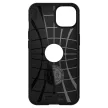 SPIGEN Rugged Armor tok iPhone 13 6.1", matt, fekete