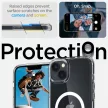 Spigen Ultra Hybrid MAG iPhone 14 Plus/15 Plus 6,7" Magsafe tok, fehér, átlátszó