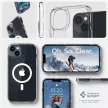Spigen Ultra Hybrid MAG iPhone 14 Plus/15 Plus 6,7" Magsafe tok, fehér, átlátszó