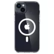 Spigen Ultra Hybrid MAG iPhone 14 Plus/15 Plus 6,7" Magsafe tok, fehér, átlátszó