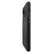 Spigen Slim Armor CS iPhone 14 Plus/15 Plus ütésálló hátlap, tok, kártyatartóval, fekete