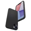 Spigen Silicone Fit iPhone 14 Plus/15 Plus 6,7" MAG Magsafe tok, fekete