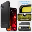 SPIGEN Rugged Armor Mag tok iPhone 14 Magsafe matt, fekete