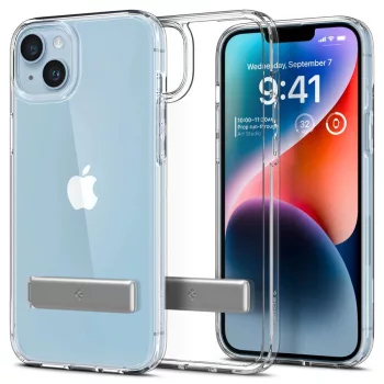   Spigen Ultra Hybrid S iPhone 14 6,1" Crystal Clear tok, átlátszó