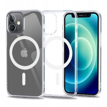   TECH-PROTECT FLEXAIR HIBRID MAGSAFE iPhone 12 MINI ütésálló hátlap, tok, átlátszó