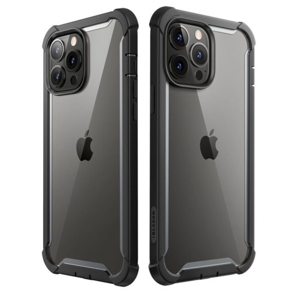 Supcase Iblsn Ares iPhone 14 Pro Max vízálló, ütésálló tok és előlap , fekete