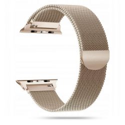   Tech-Protect Milaneseband Apple Watch 42/44mm fém óraszíj, arany