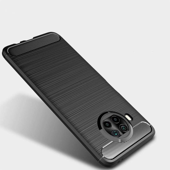 Tech-Protect Carbon Flexible Xiaomi Mi 10T Lite hátlap, tok, fekete