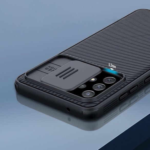 Nillkin Camshield Pro Samsung Galaxy A72 4G/5G hátlap, tok, fekete