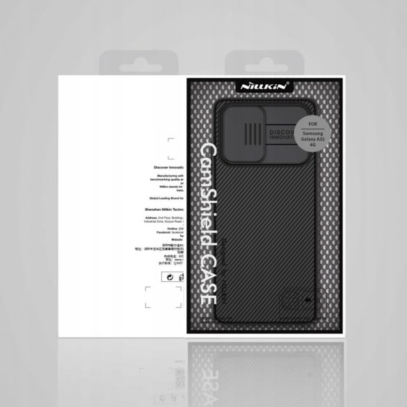 Nillkin Camshield Samsung Galaxy A32 4G hátlap, tok, fekete
