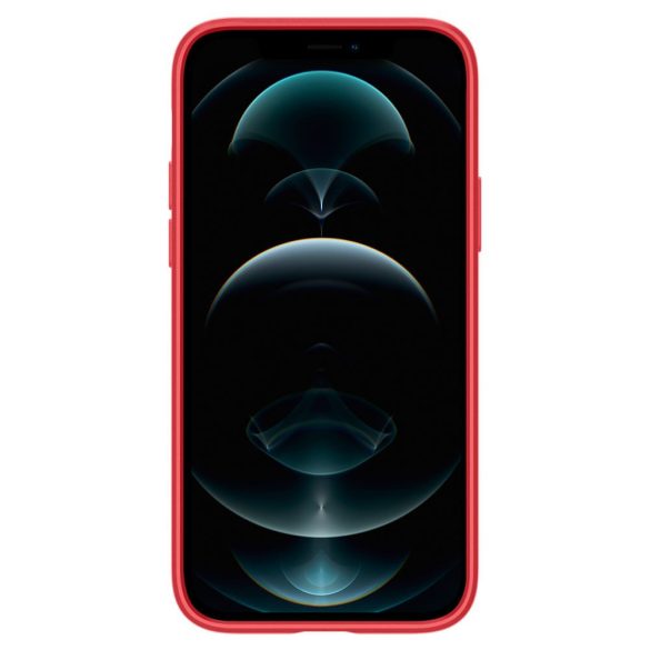 Spigen Thin Fit iPhone 12/12 Pro hátlap, tok, piros