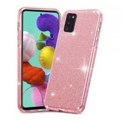   Tech-Protect Glitter Shine Samsung Galaxy A31 hátlap, tok, rózsaszín