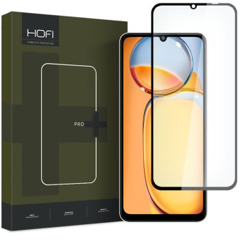   Hofi Glass Pro+ Xiaomi Redmi 13C 4G/5G/Poco C65 5D teljes kijelzős üvegfólia, fekete