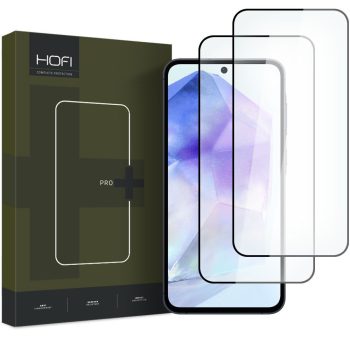   Hofi Glass Pro+ 2db Samsung Galaxy A35/A55 5G 5D teljes kijelzős edzett üvegfólia