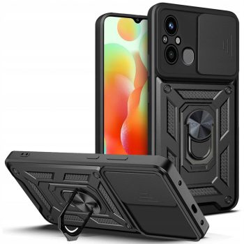   TECH-PROTECT CAMSHIELD PRO Ütésálló hátlap, tok XIAOMI REDMI 12C, fekete